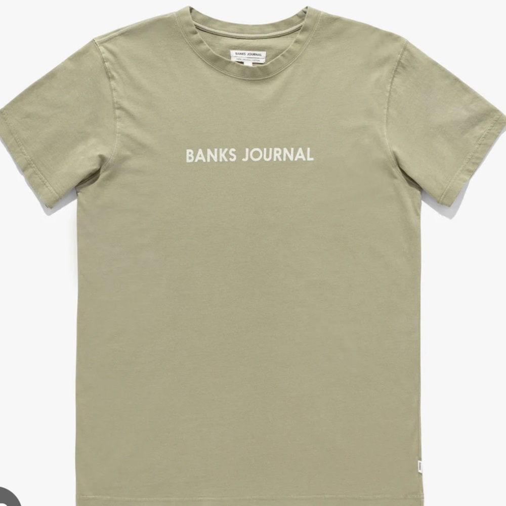 Banks Journal Label Classic Tee | Size:Medium
